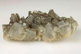 Tabular Barite Crystal Cluster with Phantoms - Peru #204780-1